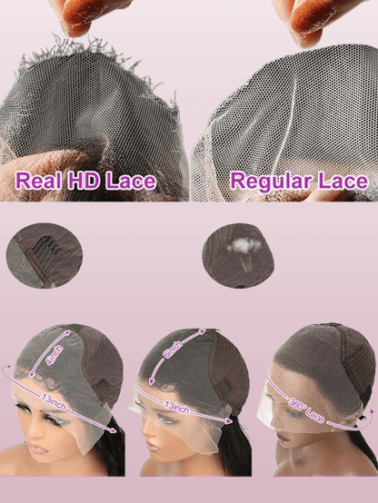 300% Density Loose Deep Wave Human Hair Wig - Nitoo Store