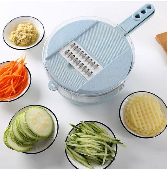 8 In 1 Mandoline Slicer Vegetable Slicer Potato Peeler Carrot Onion Grater With Strainer Vegetable Cutter Kitchen Accessories My Store