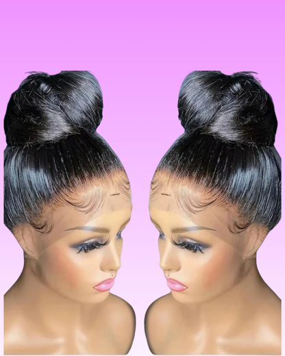 40” Bone Straight 360 Full Lace Human Hair Wig Nitoo Store