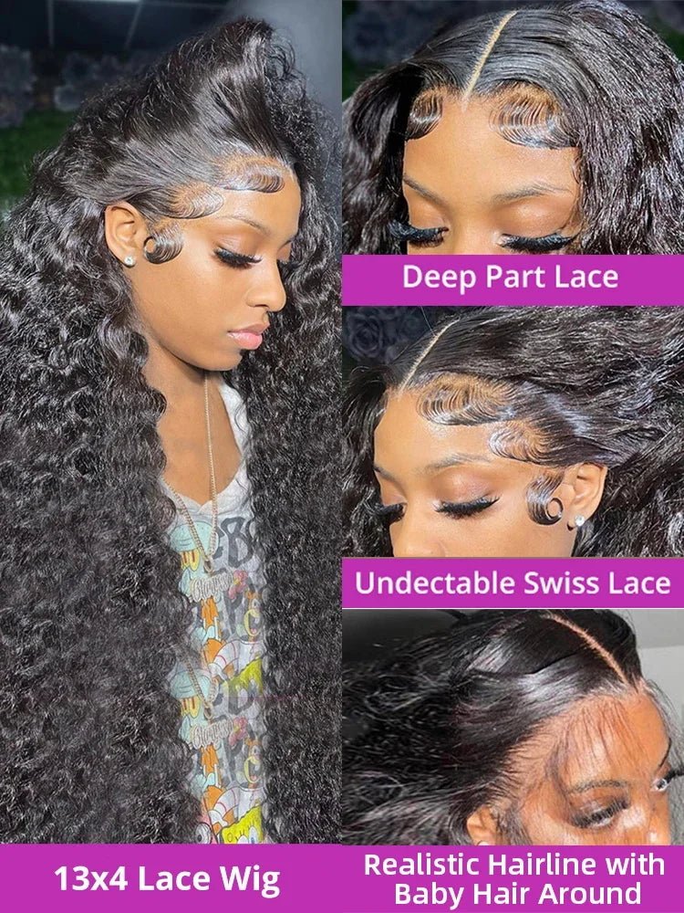 40” Deep Wave HD Lace Wig, Luxury That Flows - Nitoo Store