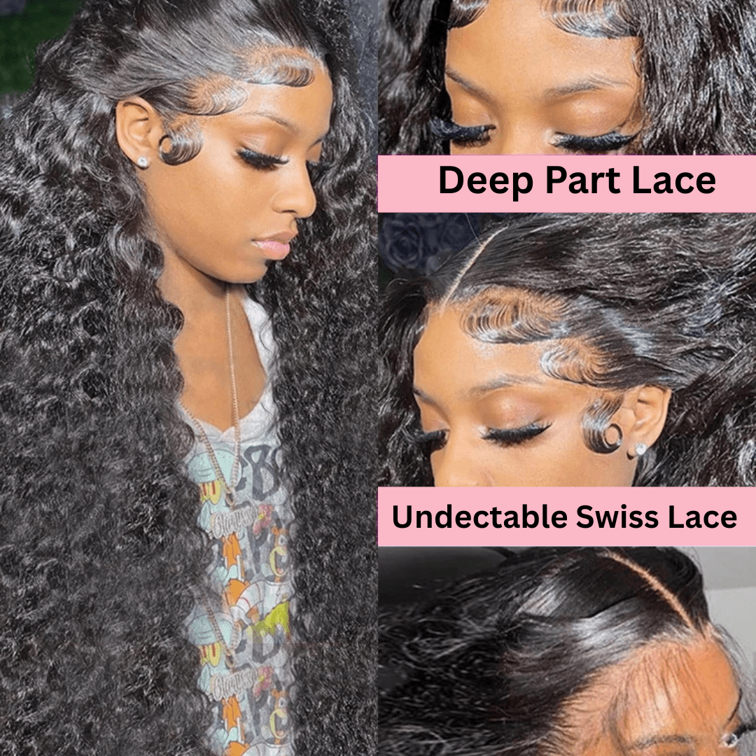 40” Deep Wave HD Lace Wig, Luxury That Flows - Nitoo Store