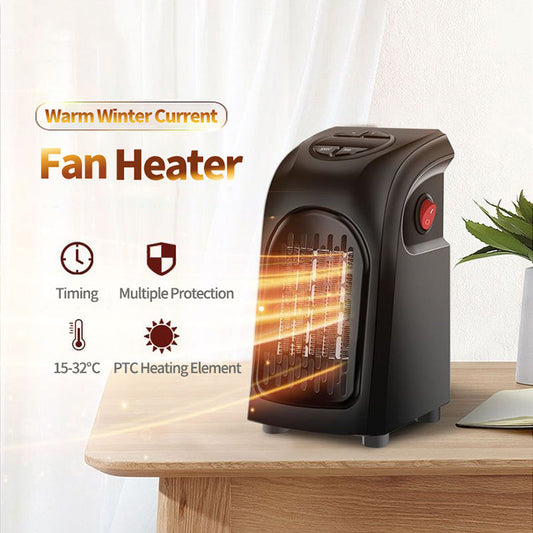 Winter Air Heater Fan Heater Electric Home Heaters Mini Room Air Wall Heater Ceramic Heating Warmer Fan For Home Office Camping My Store