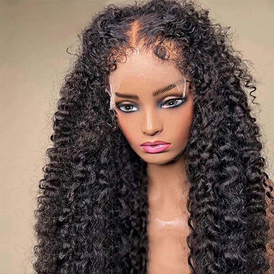 4C Afro Curly Wig with Baby Hair 13x6 - Nitoo Store