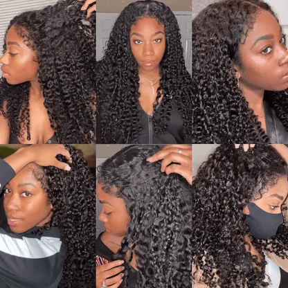 4C Afro Curly Wig with Baby Hair 13x6 - Nitoo Store
