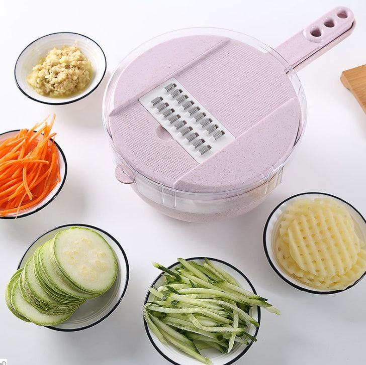 8 In 1 Mandoline Slicer Vegetable Slicer Potato Peeler Carrot Onion Grater With Strainer Vegetable Cutter Kitchen Accessories My Store