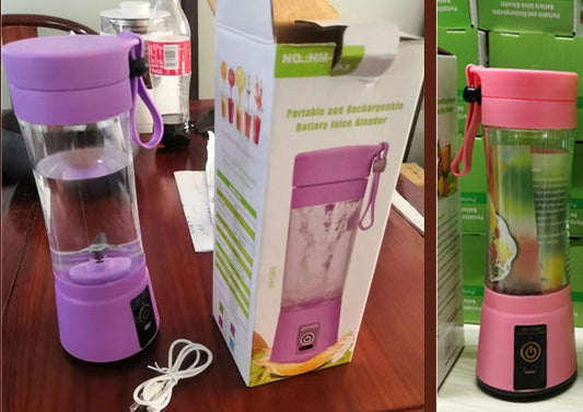 Portable Blender With USB Rechargeable Mini Kitchen Fruit Juice Mixer Home Simple Portable Electric Mini Juicer My Store