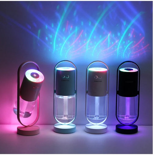 Magic Shadow USB Air Humidifier For Home With Projection Night Lights Ultrasonic Car Mist Maker Mini Office Air Purifier My Store
