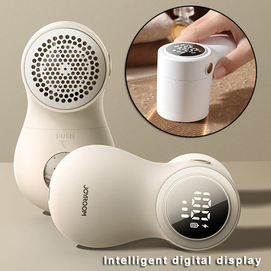 New Lint Remover Electric Hairball Trimmer Smart LED Digital Display Fabric USB Charging Portable Professional Fast Household My Store