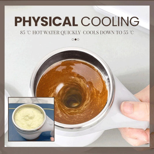 Rechargeable Model Automatic Stirring Cup Coffee Cup High Value Electric Stirring Cup Lazy Milkshake Rotating Magnetic Water Cup My Store