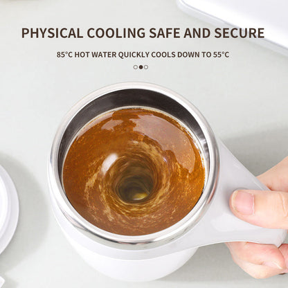 Rechargeable Model Automatic Stirring Cup Coffee Cup High Value Electric Stirring Cup Lazy Milkshake Rotating Magnetic Water Cup My Store
