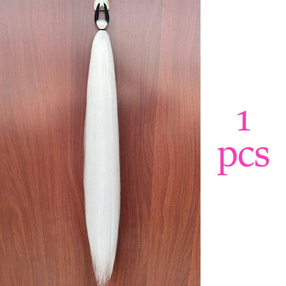 Synthetic Colorful Ponytail Extensions,2 Pcs Nitoo Store