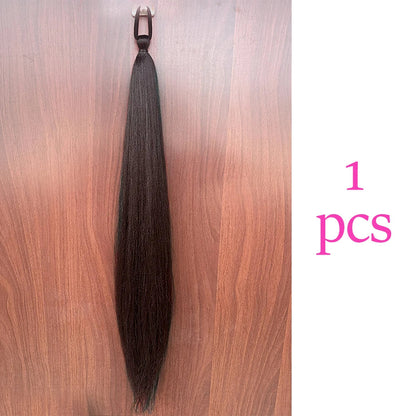 Synthetic Colorful Ponytail Extensions,2 Pcs Nitoo Store