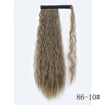 LISI GIRL Long Straight Ponytail Wrap Around Clip in Hair Extension Nitoo Store