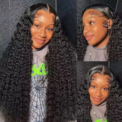 Deep Wave Frontal Wig 13x4/13x6 Curly Lace Front Human Hair Nitoostore