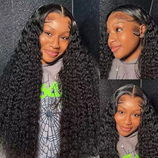 Deep Wave Frontal Wig 13x4/13x6 Curly Lace Front Human Hair Nitoostore