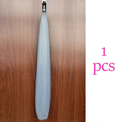 Synthetic Colorful Ponytail Extensions,2 Pcs Nitoo Store