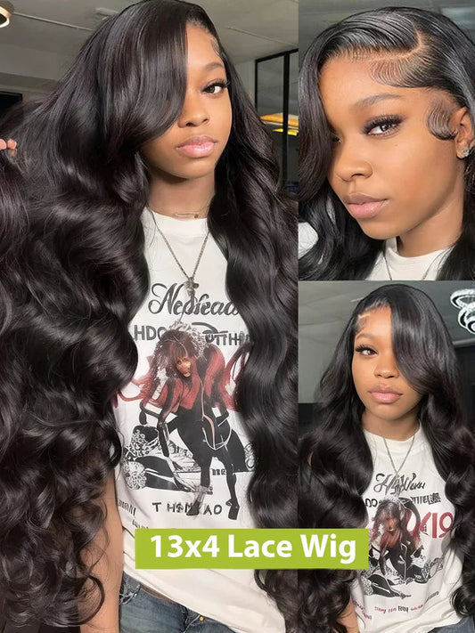 13x6 Transparent Lace Frontal Wig Human Hair  5x5 HD Closure 200 density 13x4 Lace Front Wigs Nitoostore