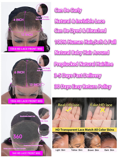 40” Deep Wave HD Lace Wig – Luxury That Flows Nitoostore