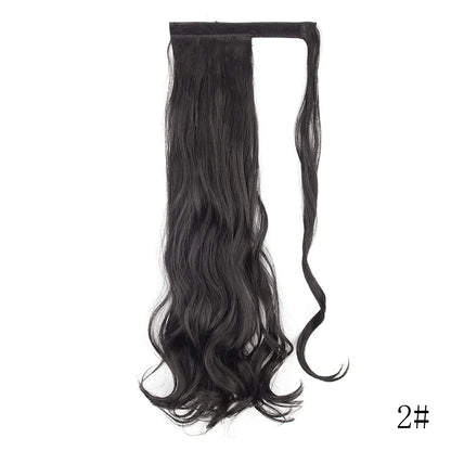 LISI GIRL Long Straight Ponytail Wrap Around Clip in Hair Extension Nitoo Store