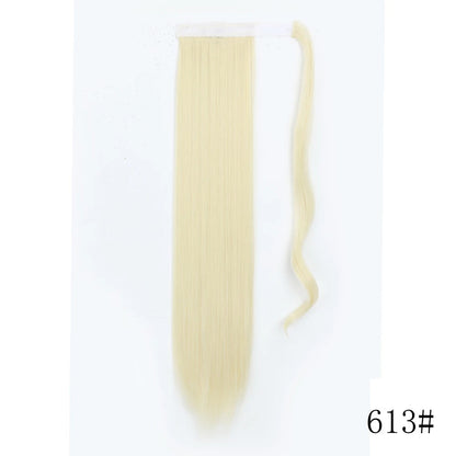 LISI GIRL Long Straight Ponytail Wrap Around Clip in Hair Extension Nitoo Store