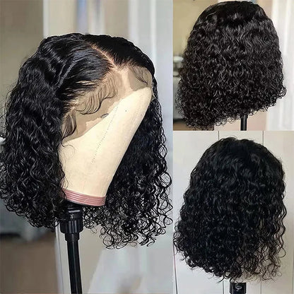 Deep Wave 180% Density Short Bob Wig. Nitoo Store