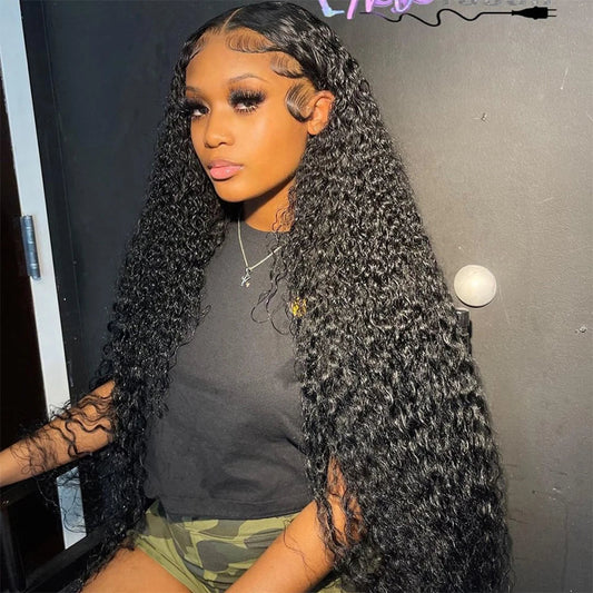 Deep Wave Frontal Wig 13x4/13x6 Curly Lace Front Human Hair Nitoostore