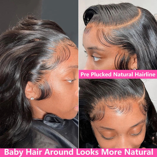 HD Transparent 13x4 13x6 Body Wave Lace Front 360  Wig Human Hair For Women 5x5 Wig 200 Density Nitoostore