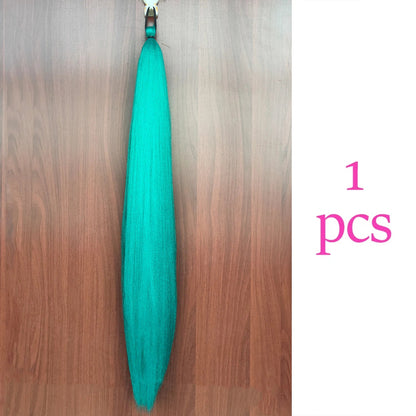Synthetic Colorful Ponytail Extensions,2 Pcs Nitoo Store