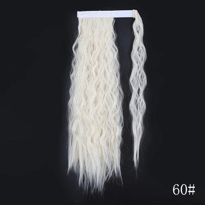 LISI GIRL Long Straight Ponytail Wrap Around Clip in Hair Extension Nitoo Store