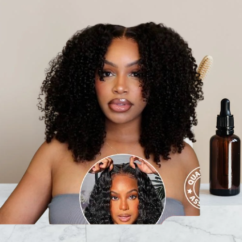 10A 100% Human Hair Glueless Wig. Nitoo Store