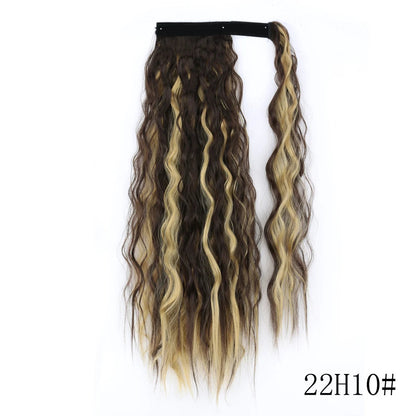 LISI GIRL Long Straight Ponytail Wrap Around Clip in Hair Extension Nitoo Store