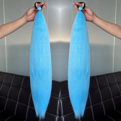 Synthetic Colorful Ponytail Extensions,2 Pcs Nitoo Store