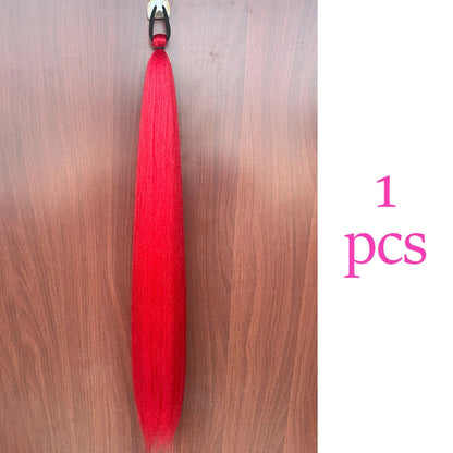 Synthetic Colorful Ponytail Extensions,2 Pcs Nitoo Store