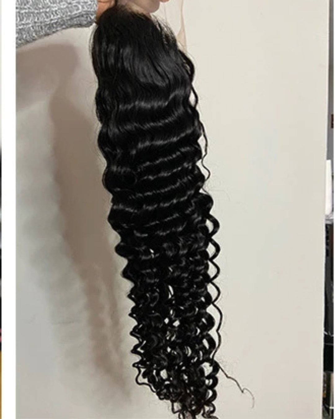 Deep Wave Frontal Wig 13x4/13x6 Curly Lace Front Human Hair Nitoostore