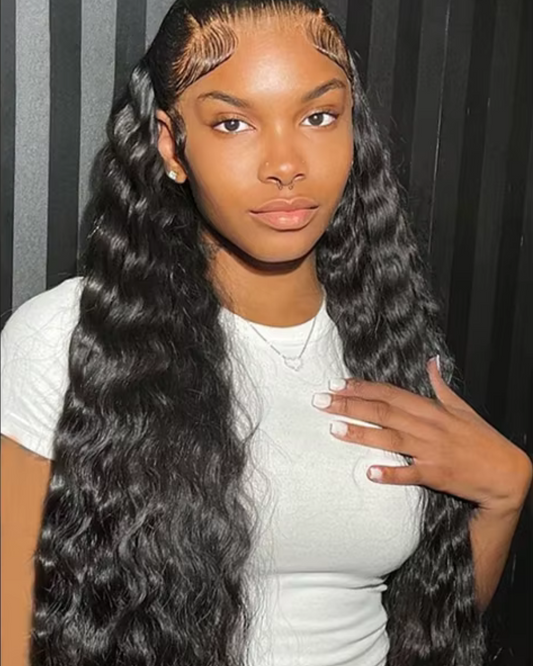 Human Hair 13X4 Deep Wave Frontal Wig 13X6 Curly Hd Lace Front Wigs Brazilian Nitoostore