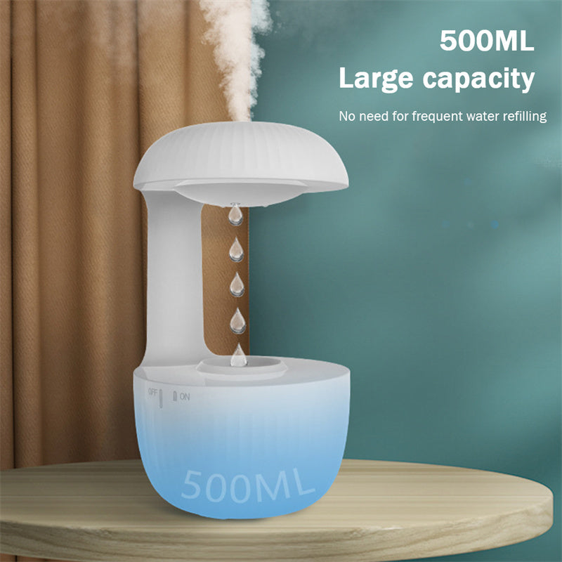 Anti-gravity Air Humidifier Mute Countercurrent Humidifier Levitating Water Drops Cool Mist Maker Fogger Relieve Fatigue My Store