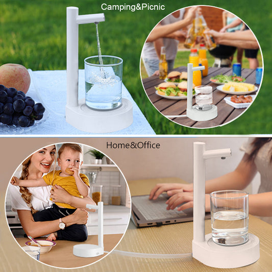 Desk Dispenser Electric Water Gallon Automatic Water Bottle Dispenser Rechargeable Water Dispenser My Store