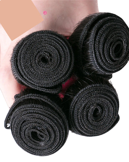 Hair Bundles Straight Human Hair Weave Bundles Remy Hair Extension Natural Black 1/3/4 Pcs 8-30 Inches Nitoostore