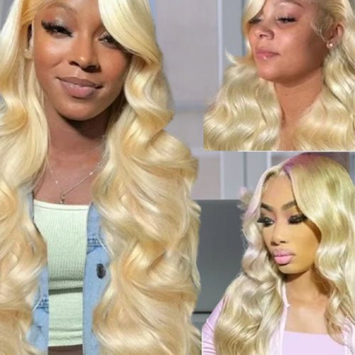 Blonde Body Wave 13x6 HD Lace Frontal Wig - Nitoo Store
