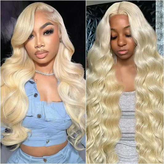 Blonde Body Wave 13x6 HD Lace Frontal Wig - Nitoo Store