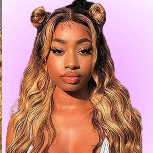 30–32 Inch Highlight Body Wave Hair Bundles Nitoo Store