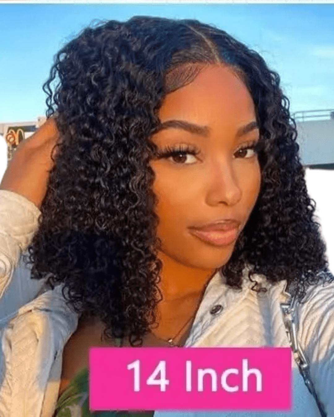 Brazilian 100% Human Deep Curly Bob Hair. - Nitoo Store