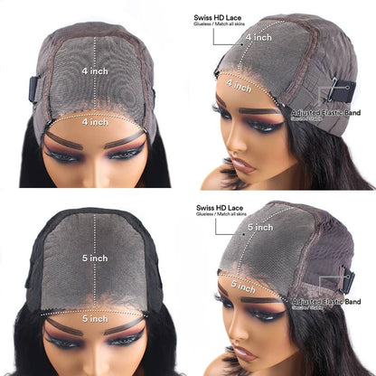 Brazilian Curly Lace Frontal Glueless Human Hair - Nitoo Store