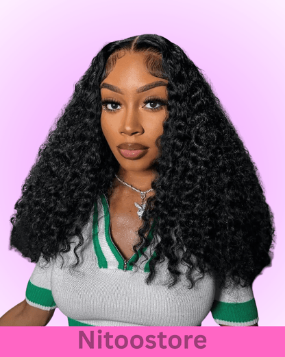 Curly Hair Bundles,Virgin Raw Human Hair Extensions - Nitoo Store