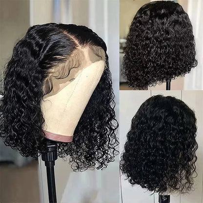 Deep Wave 180% Density Short Bob Wig. - Nitoo Store