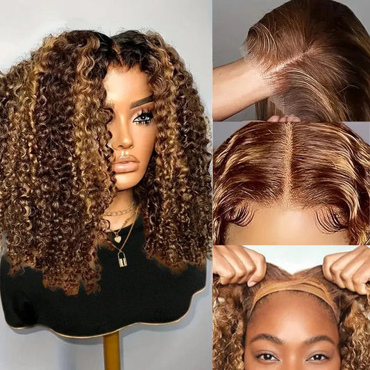 Deep Wave Bob Wig Human Hair Glueless - Nitoo Store