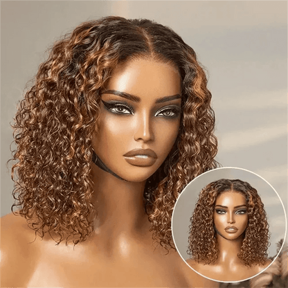 Deep Wave Bob Wig Human Hair Glueless - Nitoo Store
