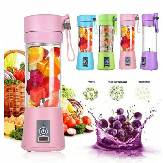Portable Blender With USB Rechargeable Mini Kitchen Fruit Juice Mixer Home Simple Portable Electric Mini Juicer My Store
