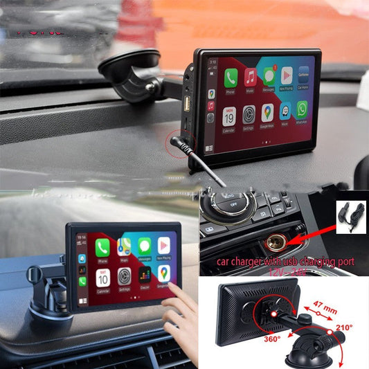 Portable IPS Car Smart Screen Wireless Projection Screen Carplay Android AUTO My Store