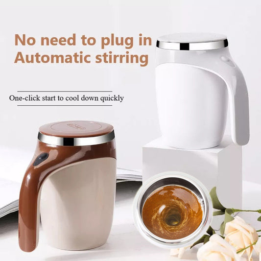 Rechargeable Model Automatic Stirring Cup Coffee Cup High Value Electric Stirring Cup Lazy Milkshake Rotating Magnetic Water Cup My Store